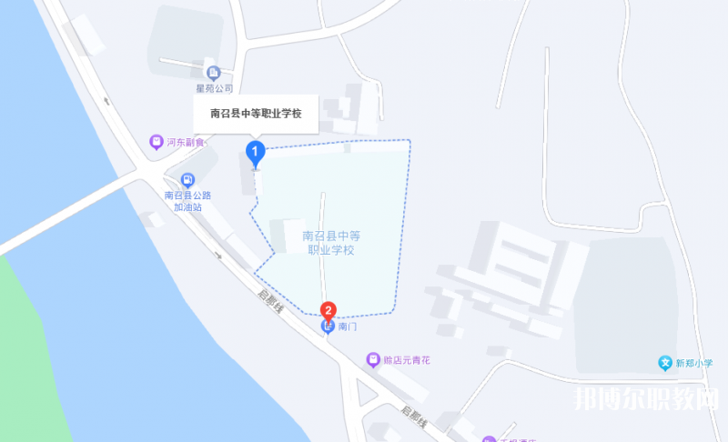 南召縣培英中等職業(yè)學(xué)校地址，乘車路線