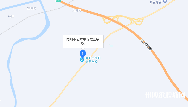南陽(yáng)市藝術(shù)中等職業(yè)學(xué)校地址，乘車路線
