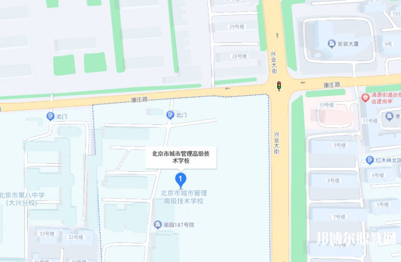 北京市城市管理高級技術(shù)學(xué)校地址，乘車路線