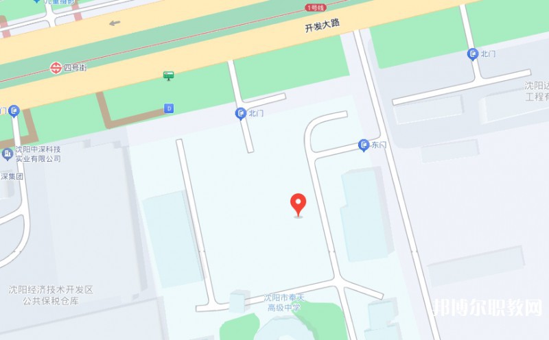 沈陽市旅游翻譯學(xué)校地址，乘車路線