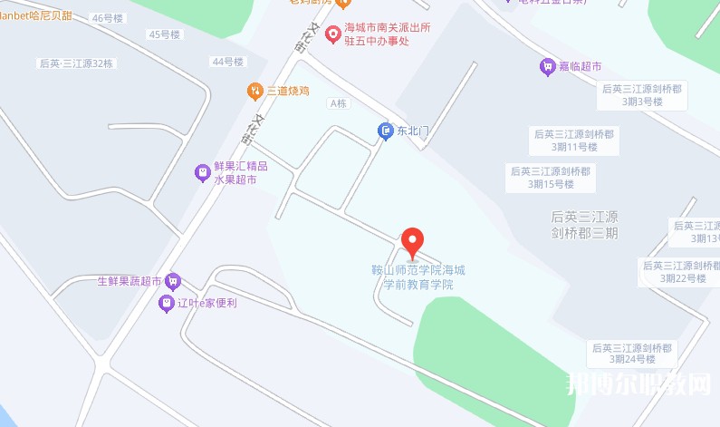 鞍山市廣播電視學校地址，乘車路線