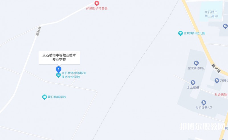 大石橋市中等職業(yè)技術(shù)專業(yè)學(xué)校地址，乘車路線